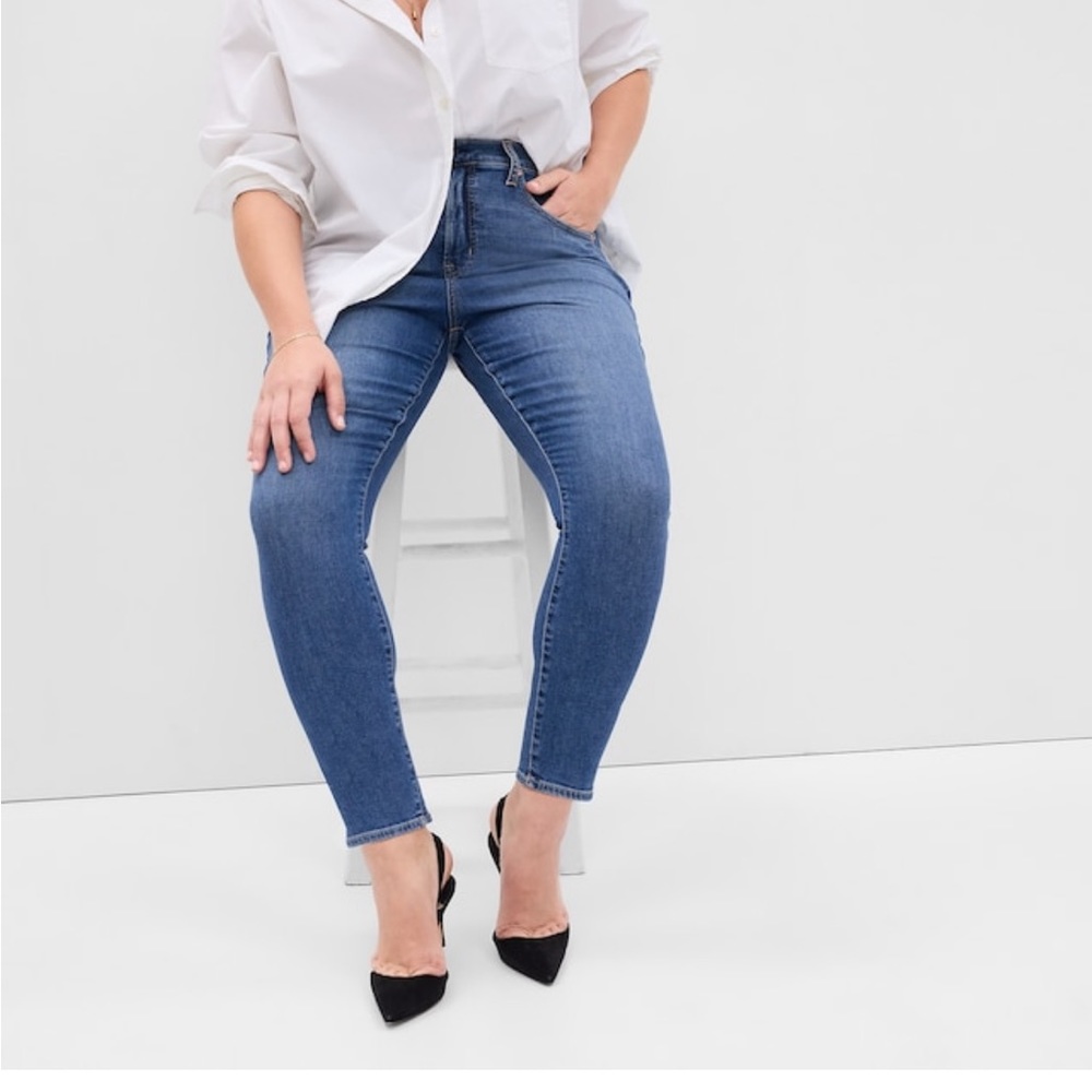 Gap High Rise skinny jeans